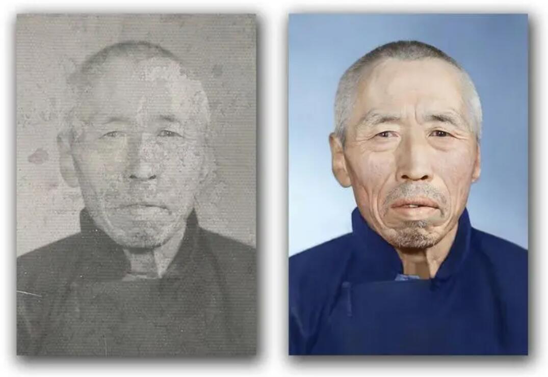 金江镇破损照片修复-56